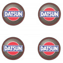 DATSUN  x 4  Stickers vinyle laminé