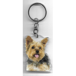 YORKSHIRE TERRIER DOG / Key Fobs