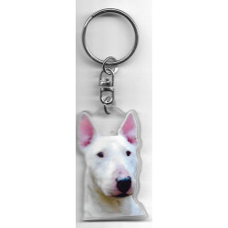 BULL TERRIER DOG / Key Fobs