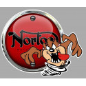 NORTON  TAZ Sticker droit