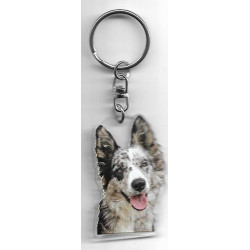 BORDER COLLIE DOG / Key Fobs