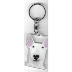 BULL TERRIER DOG / Key Fobs