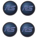 FORD RS  x 4 Stickers vinyle laminé