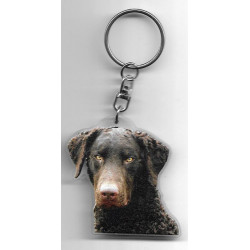 CURLY COATED DOG / Key Fobs