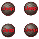 JEEP  x 4  laminated decals