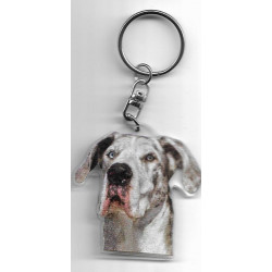 GREAT DANE  / Dog  Key Fobs