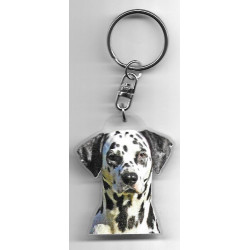 DALMATIEN CHIEN porte clés