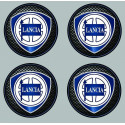 LANCIA  x 4  laminated decals