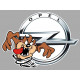 OPEL  TAZ Sticker gauche
