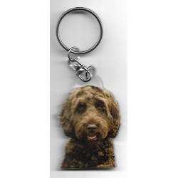 LABRODOODLE  DOG / Key Fobs
