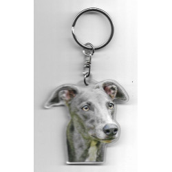 GREYHOUND LEVRIER  DOG / Key Fobs