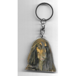 AFGHAN LEVRIER  DOG / Key Fobs