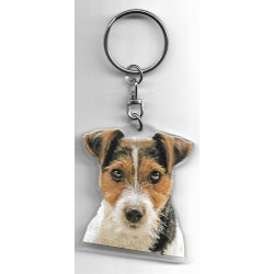 PARSON RUSSEL TERRIER DOG / Key Fobs