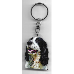 ENGLISH SETTER DOG / Key Fobs