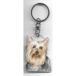 SILKY TERRIER DOG / Key Fobs