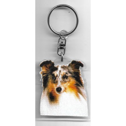 SHETLAND DOG / Key Fobs