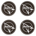 MATRA  x 4 laminated decals