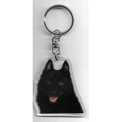 SCHIPPERKE DOG / Key Fobs