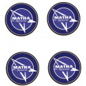 MATRA  x 4  Stickers vinyle laminé