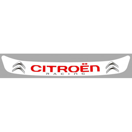 CITROEN RACING  Helmet Visor Sunstrip  Sticker