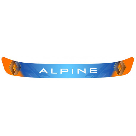 ALPINE  Helmet Visor Sunstrip  Sticker