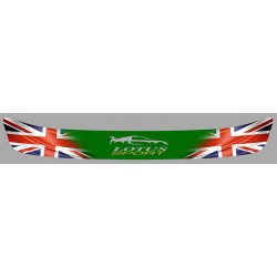 LOTUS SPORT Sunstrip Helmet Visor Sticker