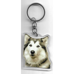 ALASKAN MALAMUTE DOG / Key Fobs