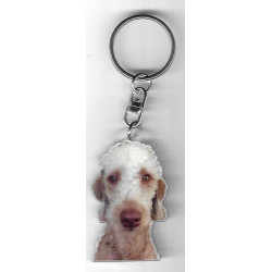 BEDLINGTON TERRIER  DOG / Key Fobs