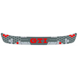 VW GTI Sunstrip Helmet Visor Sticker