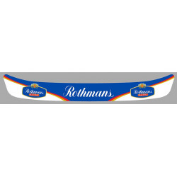 ROTHMANS Helmet Visor Sunstrip Sticker