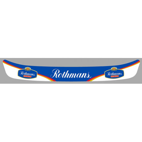 ROTHMANS Helmet Visor Sunstrip Sticker