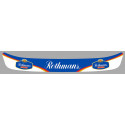 ROTHMANS Helmet Visor Sunstrip laminated decal