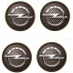  CHEVROLET 40mm x 4 Stickers HUBS WHEEL CENTER 