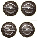 OPEL  x 4 Stickers vinyle laminé