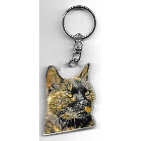 CHAT  porte clés