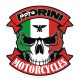 MOTO MORINI skull Sticker UV  