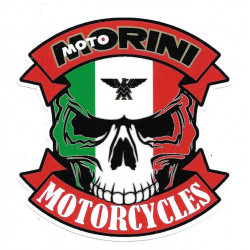 MOTO MORINI Skull Sticker 