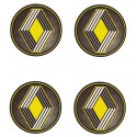 CAR " R "  x 4  Laminated decals