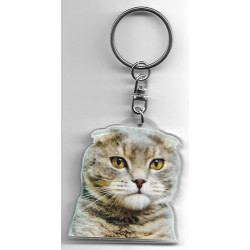 SCOTTISH FOLD CHAT porte clés