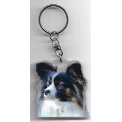 BUTTERFLY SPANIEL Dog / Key Fobs