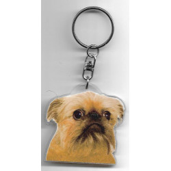 BRUSSELS GRIFFON DOG / Key Fobs