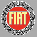 FIAT laminated decal