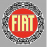 FIAT  Sticker vinyle laminé