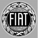 FIAT  Sticker vinyle laminé