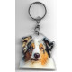 BORDER COLLIE DOG / Key Fobs