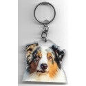 BORDER COLLIE DOG / Key Fobs