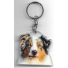 BORDER COLLIE DOG / Key Fobs