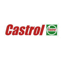 CASTROL  laminated  decal