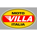 MOTO VILLA  Laminated decal