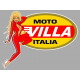 MOTO VILLA  Pin UP Sticker right